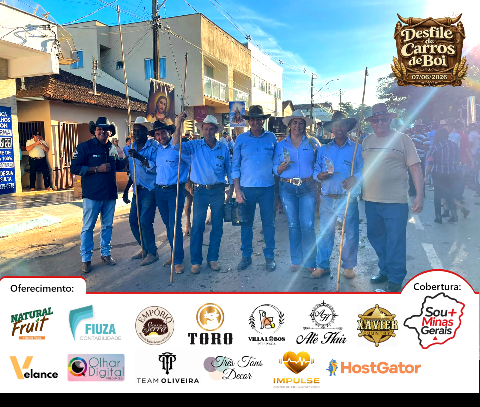 Capa do álbum Desfile Carros de Bois em Medeiros 2026